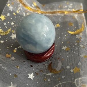 Blue Calcite mini Sphere